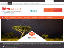 Tablet Screenshot of ibtmafrica.com